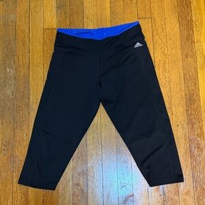 Adidas Women’s Black Cropped Leggings